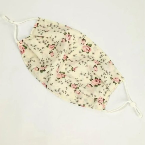 Floral Face Mask - Picture 3 of 4